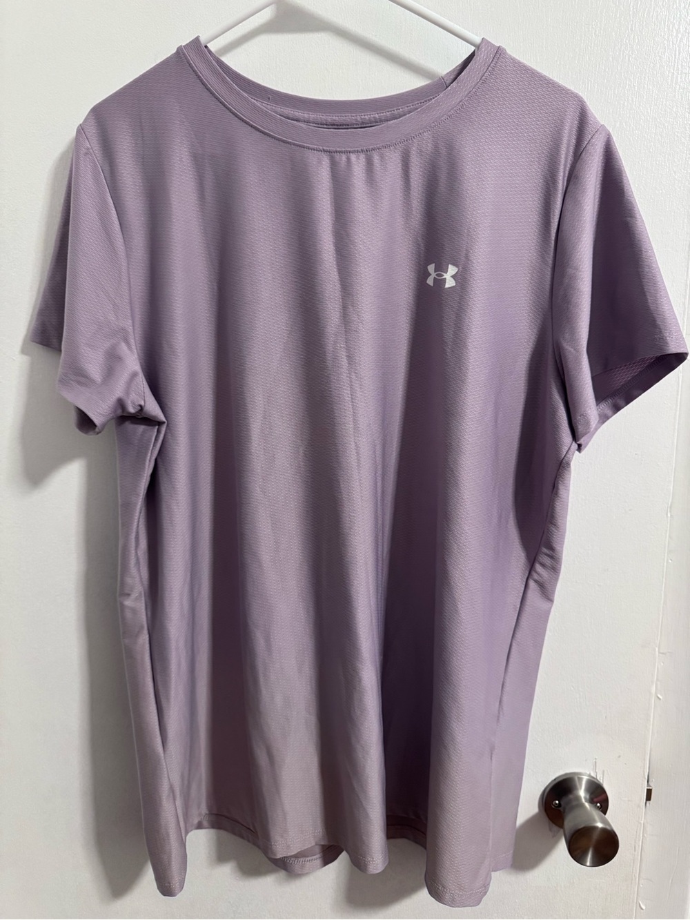 Under Armour Women’s Lavender Performance Short-Sleeve Tee